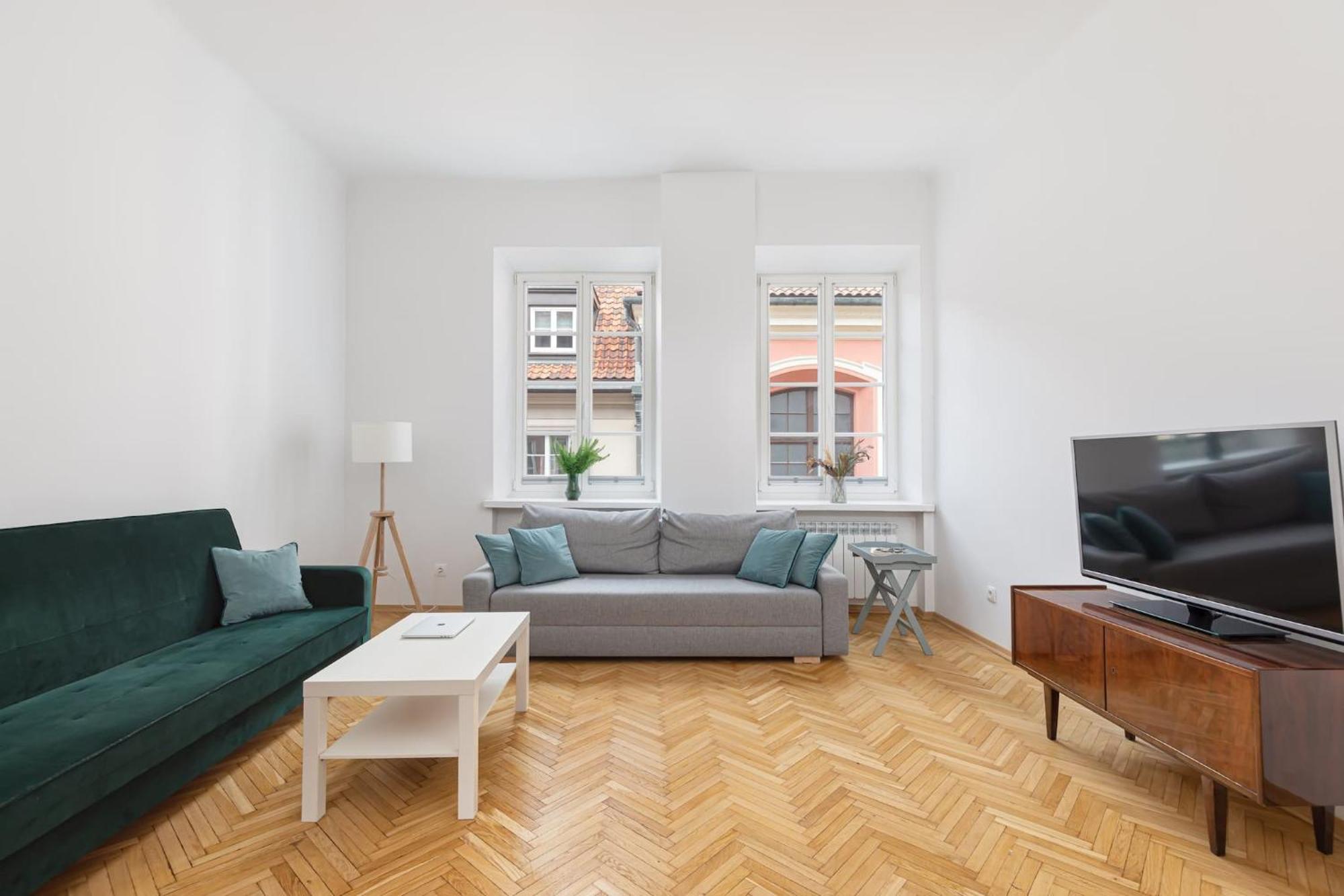 Stylish Apartment Swietojanska By Noclegi Renters Warschau Buitenkant foto